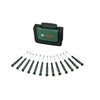 osch set di cacciaviti da 13 pezzi (per fai da te/modellismo/artigianato, punte precise e magnetiche PH/TX/HEX/SL)