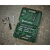 Bosch Advanced Set di utensili manuali da 132 pezzi (per lavori di fissaggio pesanti Chiavi/chiavi a cricchetto/cacciaviti Accessori)