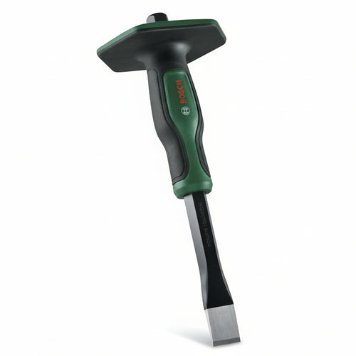 Scalpello piatto Bosch per pietra 22-250 mm (tagliente con doppia tempra, impugnatura in cromo-vanadio, Softgrip)