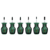 Bosch Set di 6 cacciaviti corti (per spazi ristretti PH/PZ/TX/Flat S2 acciaio punta magnetica ad alta coppia)