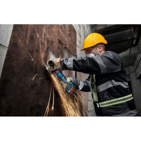 Smerigliatrice ad avviamento graduale GWS 18V-11 S da 125 mm, 18 V, solo cartone - Bosch Pro