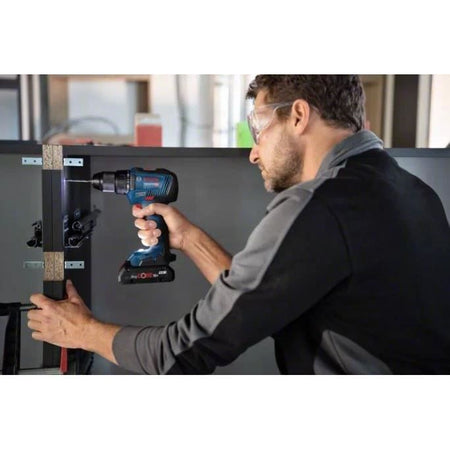 Trapano Avvitatore BOSCH PROFESSIONAL GSR 18V-55 + 2 batterie 4,0Ah + L-BOXX
