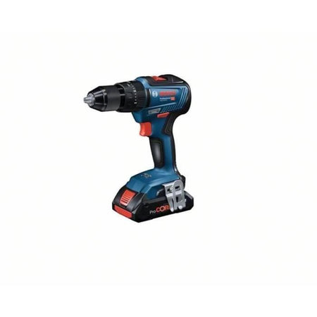 Trapano a Percussione BOSCH PROFESSIONAL GSB 18V-55 + 2 batterie 2,0Ah + caricabatterie GAL 18V-40