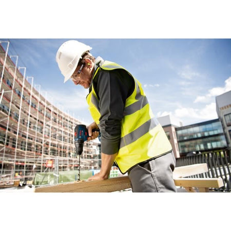 Trapano a Percussione BOSCH PROFESSIONAL GSB 18V-55 + 2 batterie 2,0Ah + caricabatterie GAL 18V-40