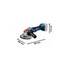 Bosch Professional GWX 18V-10 angola da solista