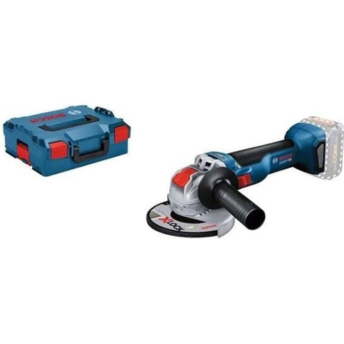 Smerigliatrice angolare Bosch Professional X-LOCK GWX 18V-10 senza batteria + L-BOXX - 06017B0101