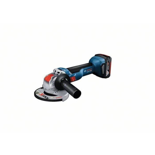 Smerigliatrice angolare bosch professionista GWX 18V-10 + 2 batterie 5,0ah + gal 1880 + l-boxx x-lock
