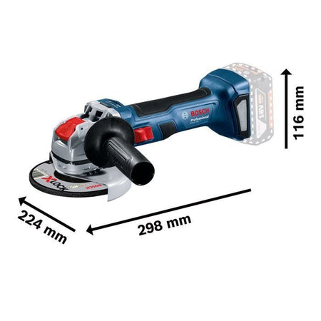 Smerigliatrice BOSCH PROFESSIONAL GWX 18V-7 Solo L-Boxx