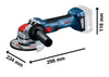 Smerigliatrice BOSCH PROFESSIONAL GWX 18V-7 Solo L-Boxx