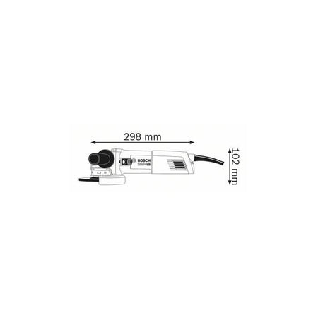 Bosch Professional GWX 14-125 angolo ginder + dd c