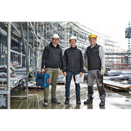 Giacca riscaldata GHH 12+18V XA + GAA 12V-21 + GBA 12V 2.0Ah + GAL 12V-20 Taglia M BOSCH