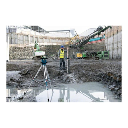 Laser rotativo Bosch Professional GRL 650 CHVG con batteria, celle, cella, occhiali, staffe, piastra, in valigetta - 0601061V00