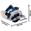 Bosch Professional GKS 18V-57-2 sega circolare (senza batteria)