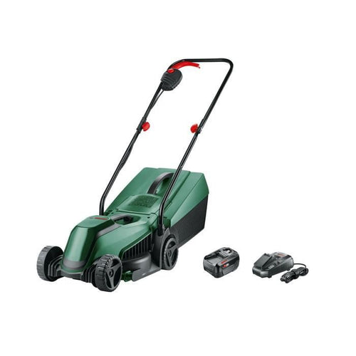Rasaerba Bosch EasyMower 18 - con batteria 4Ah 18V - larghezza di taglio 32 cm