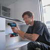 Trapano Bosch Professional GSR 18V ??trapano + 2 batterie 2.0AH + caricabatterie + 82 pezzi, in L-Case