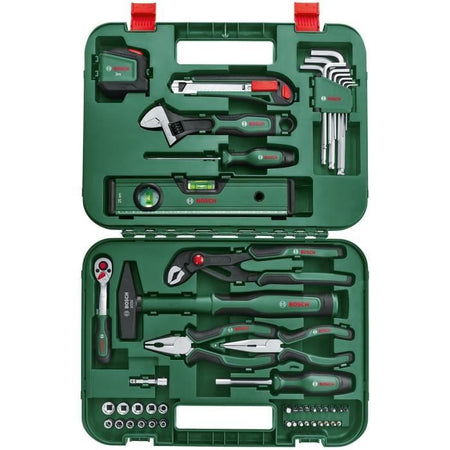 Set di utensili manuali avanzati Bosch da 52 pezzi