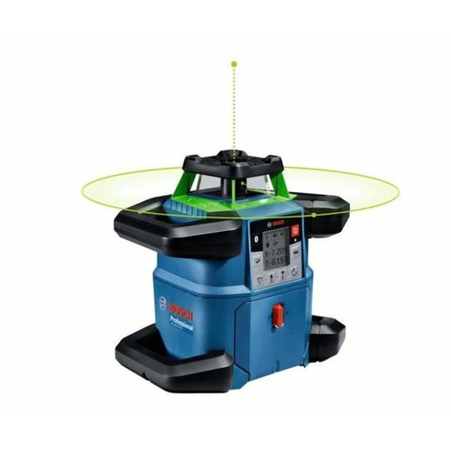 Laser rotante Bosch Professional GRL 650 CHVG con batterie, cella ricevente, staffa di montaggio, in L-Boxx - 0601061V01