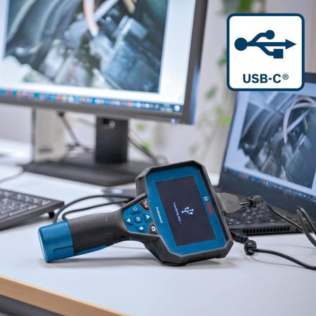 Telecamera d'ispezione Bosch Professional GIC 12V-4-23 C, a batteria - 0601241500