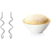 Impastatrice - BOSCH - MFQ3530 - 450 W - 5 velocità - 2 fruste / 2 ganci impastatori in acciaio inox - Bianco / Grigio