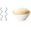 Impastatrice ErgoMixx 450 W - BOSCH MFQ36400 bianco/grigio - 5 velocità + turbo - 2 fruste inox - 2 ganci impastatori inox -