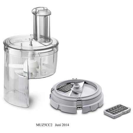 Taglia cubetti per frutta, verdura, formaggi e carni cotte - BOSCH - MUZ5CC2 - Per Robot da cucina MUM5