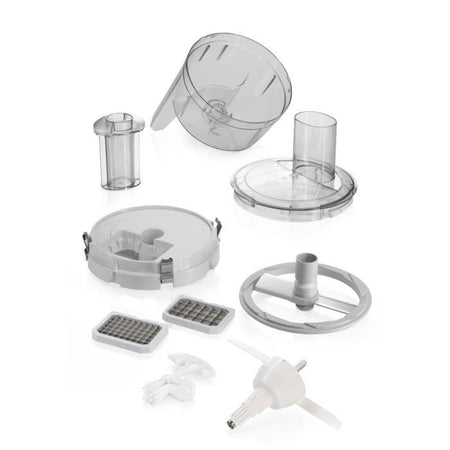 Taglia cubetti per frutta, verdura, formaggi e carni cotte - BOSCH - MUZ5CC2 - Per Robot da cucina MUM5