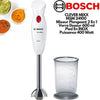 BOSCH MSM24100 - Frullatore a immersione CleverMixx - 400W - Piedino rimovibile in acciaio inossidabile - 1 velocità - Ciotola del frullatore - Bianco