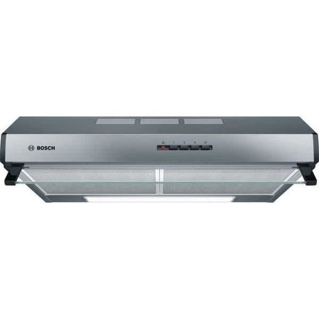 BOSCH DUL63CC50 -Musical Wall Hole-Evacuation / Recycling-350 m3 air / h max gas di scarico-72 dB-3 speed-L 60 cm-Inox