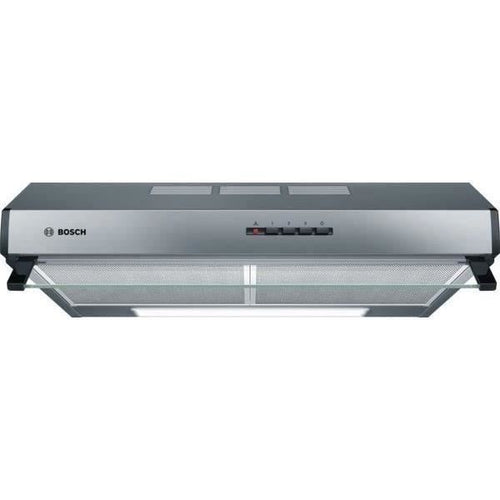 BOSCH DUL63CC50 -Musical Wall Hole-Evacuation / Recycling-350 m3 air / h max gas di scarico-72 dB-3 speed-L 60 cm-Inox