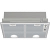 BOSCH DHL555BL Unità filtro 650 m3 / H - 50 cm - Classe C 79,8 kWh / anno - Scarico o riciclaggio con filtro al carbone DH - Metallo