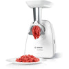 Tritacarne SmartPower - BOSCH - MFW2520W - 2 griglie di macinazione - Insaccatrice - Bianco
