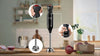 Frullatore a immersione - BOSCH - MS6CB6110 ErgoMixx - 1000 W - 12 velocità + turbo - Caraffa frullatore - Nero