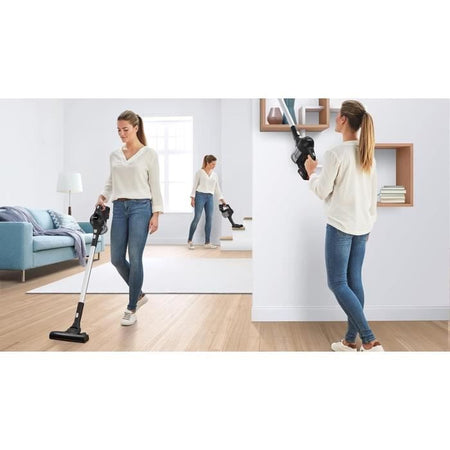 BOSCH BBS611BSC - Aspirapolvere multifunzione a batteria - nero - aspirapolvere portatile integrato - 2 velocità - autonomia 30 min