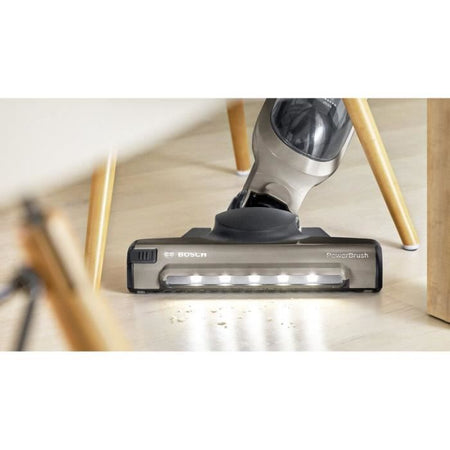 BOSCH BBH3ALL23 Aspirapolvere multifunzione cordless 2in1 e Flexxo - 2 velocità - 23V - 50 minuti di autonomia - Champagne metallizzato