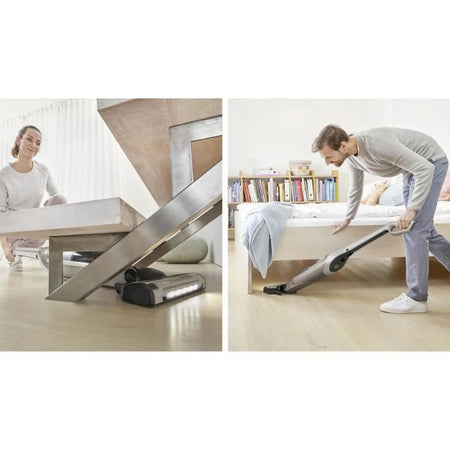 BOSCH BBH3ALL23 Aspirapolvere multifunzione cordless 2in1 e Flexxo - 2 velocità - 23V - 50 minuti di autonomia - Champagne metallizzato