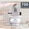 Robot da cucina BOSCH Serie 2 MUMS2AW21 - 700 W - 4 velocità - 3,8 L - 3 dischi - Tritacarne - Bianco