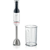 Frullatore ad immersione - BOSCH - MSM4W410 ErgoMaster - Motore 800W - 4 lame QuattroBlade - Leva velocità grilletto + turbo