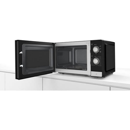 Microonde singolo indipendente - BOSCH SER2 - FFL020MS2F - Nero - 1 modalità di cottura - 26 x 44,2 x 34,5 cm
