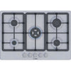 Piano cottura a gas - BOSCH Serie 4 - 5 fuochi - 52 x 75 x 4,5 cm - PGQ7B5K90 - Acciaio inox