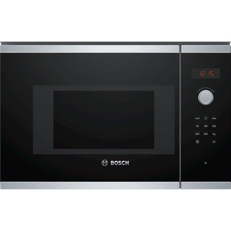 Microonde da incasso singolo - BOSCH SER4 - BFL523MS1F - Acciaio inox - 20 L - 38,2 x 59,4 x 31,7 cm