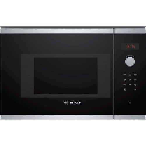 Microonde da incasso singolo - BOSCH SER4 - BFL523MS1F - Acciaio inox - 20 L - 38,2 x 59,4 x 31,7 cm