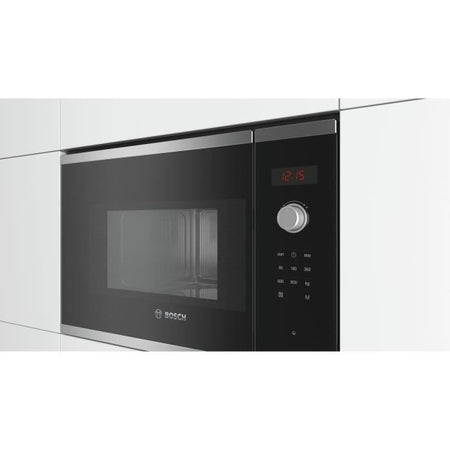 Microonde da incasso singolo - BOSCH SER4 - BFL523MS1F - Acciaio inox - 20 L - 38,2 x 59,4 x 31,7 cm