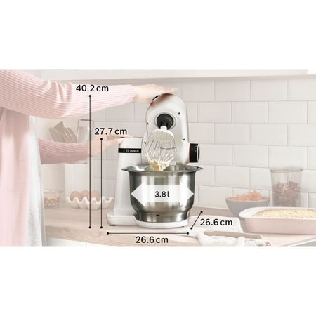 Robot da cucina - BOSCH - MUMS2EW00E Serie 2 - 700 W - 4 velocità - Bianco