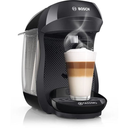 Pacchetto Tassimo - 1 macchina da caffè Happy nera + 3 confezioni di T-Disc - BOSCH - TAS102EC3
