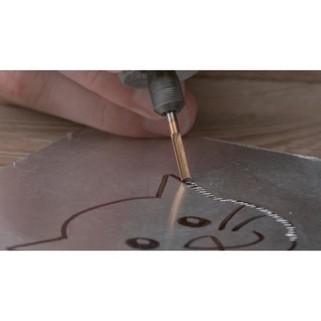 Fresa in carburo di tungsteno ad alta durata Dremel Max 9901 - canna 3,2 mm