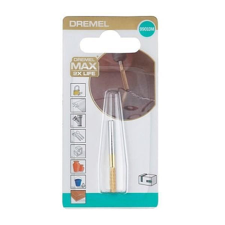 Fresa in carburo di tungsteno ad alta durata Dremel Max 9901 - canna 3,2 mm