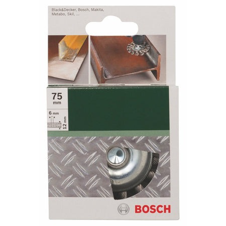 BOSCH Spazzola A Disco Filo Intrecciato Diam 75mm 6mm