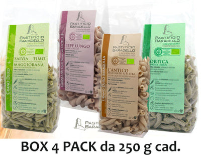 Box Degustazione Baradello da 4 Pz. misti - 250 gr x 4