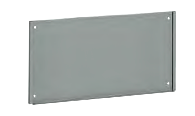 PANNELLO STRUTTURALE POSTERIORE CM. 60x2,8x30h PER FISSAGGIO A MURO