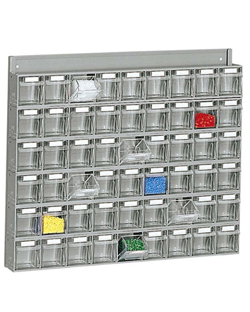 Scaffalatura practibox in polipropilene a cassetti cm. 60x7,8x50h